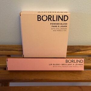 Börlind Blush and Lip Gloss Set
